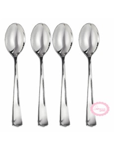 Mini Colheres Prateado